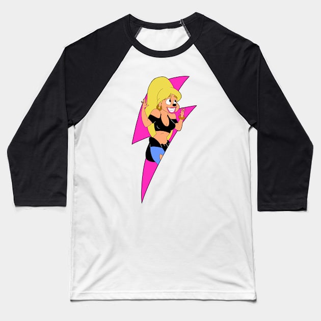 A Goofy Movie Lisa Baseball T-Shirt by Leevie